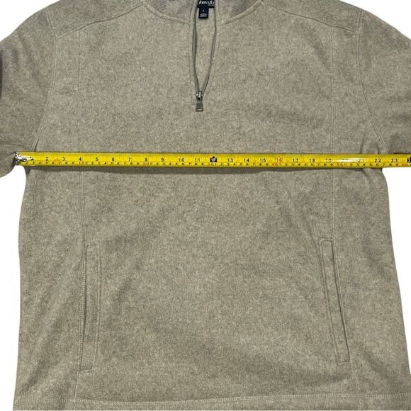 St. John’s Bay Men’s Gray Zip-Up Sweater – Size Large - Picture 6 of 8